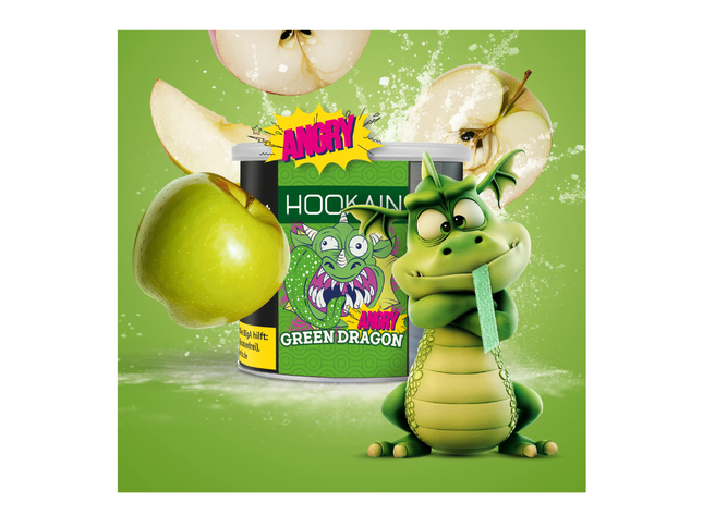 Hookain Angry Green Dragon