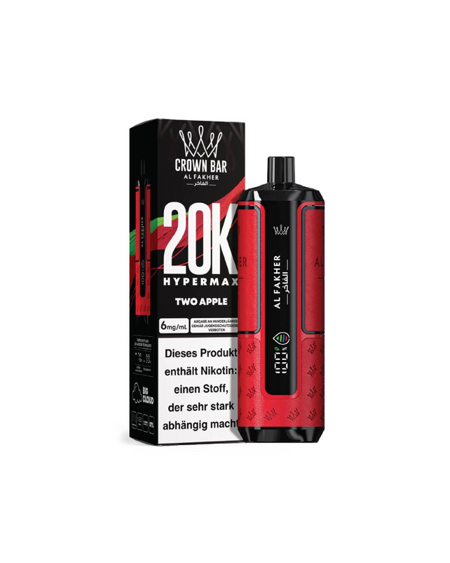 Al Fakher 20K Hypermax - Two Apple