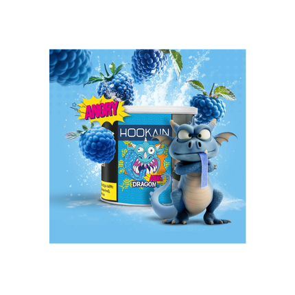 Hookain Angry Blue Dragon