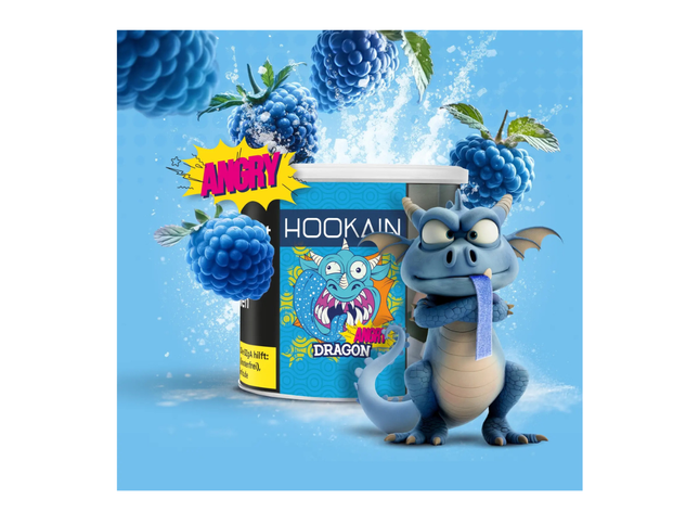 Hookain Angry Blue Dragon