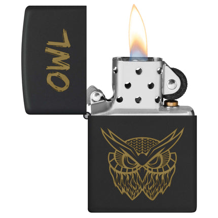 Zippo OWL black Set