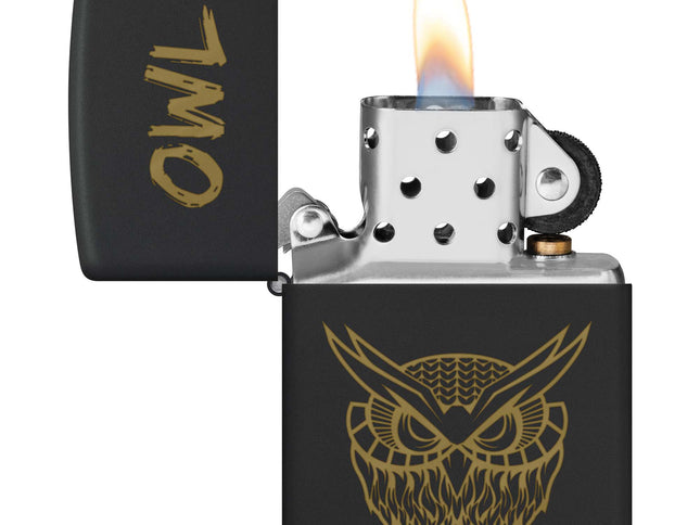 Zippo OWL black Set