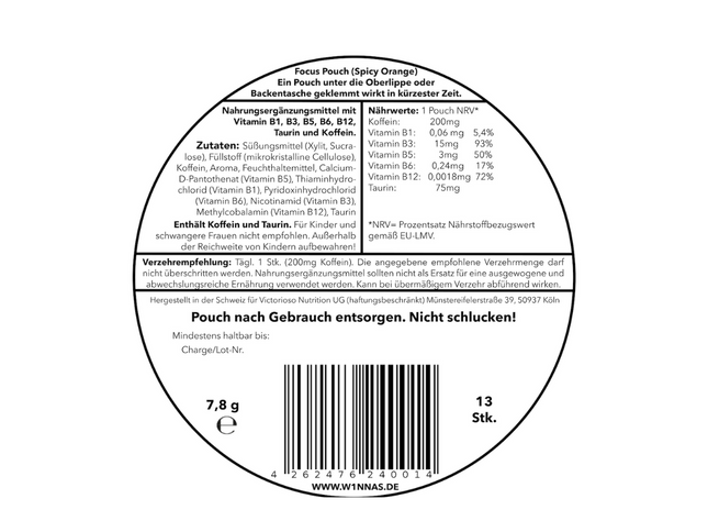 W1NNAS Spicy Orange Strong