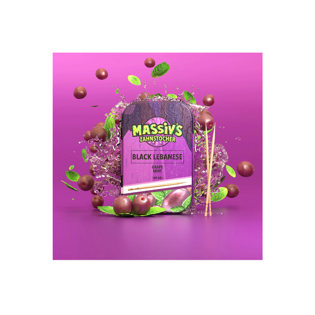 Massiv's Zahnstocher - Black Lebanese