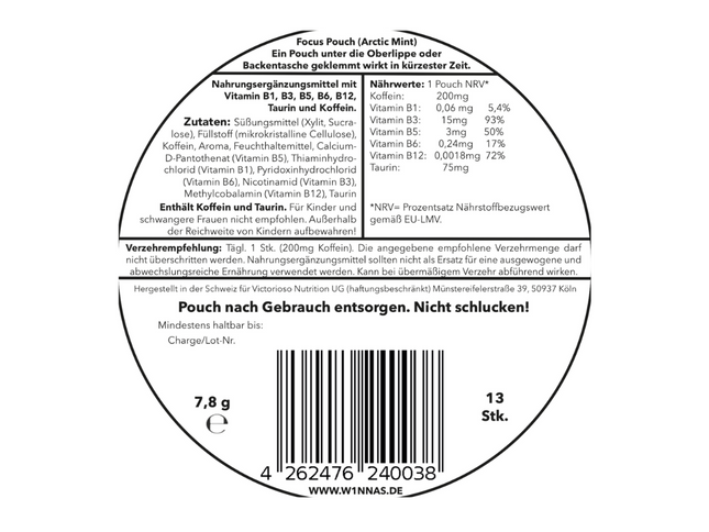 W1NNAS Arctic Mint Strong