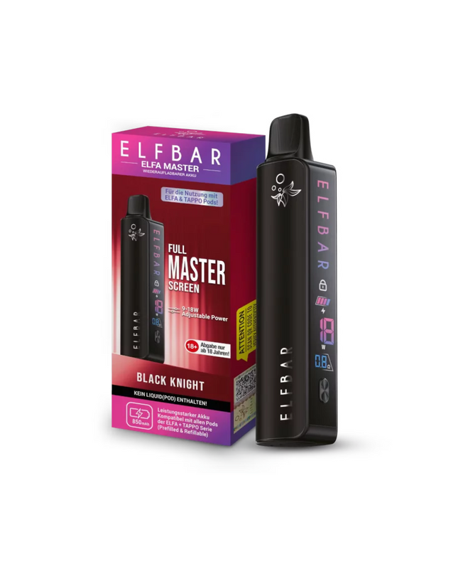 Elfbar ELFA Master Akku - Black Knight