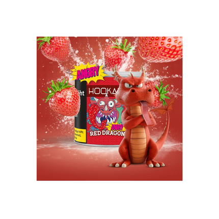 Hookain Angry Red Dragon