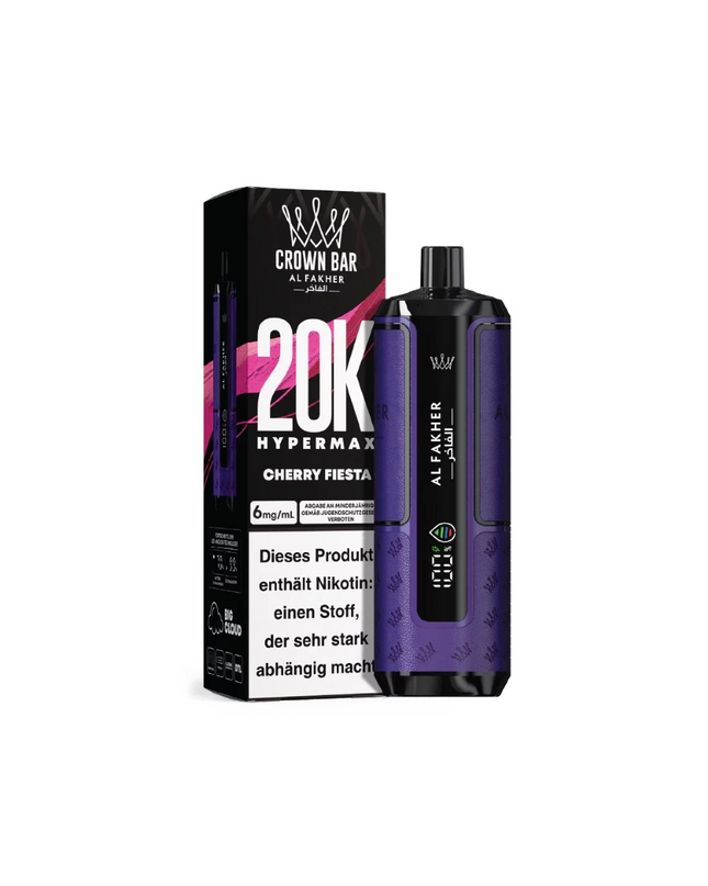 Al Fakher 20K Hypermax - Cherry Fiesta