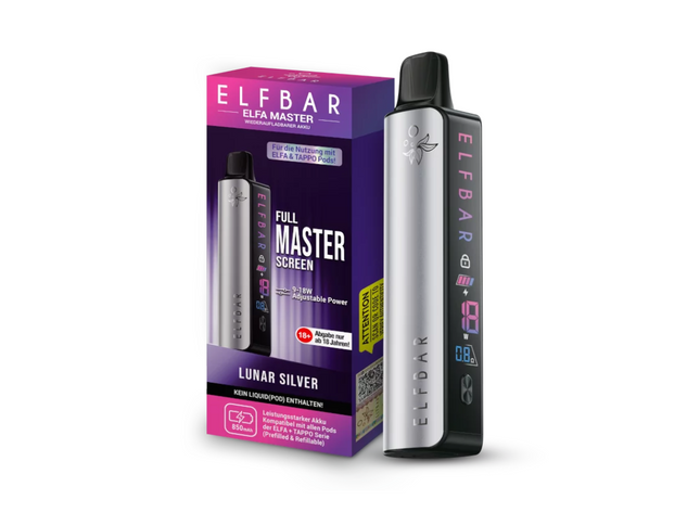 Elfbar ELFA Master Akku - Lunar Silver
