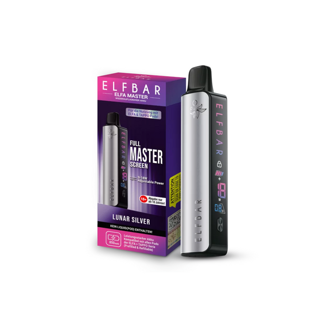 Elfbar ELFA Master Akku - Lunar Silver