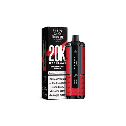 Al Fakher 20K Hypermax - Strawberry Punch