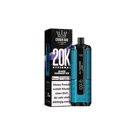 Al Fakher 20K Hypermax - Blackcurrant Ice