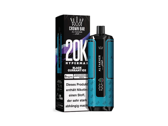 Al Fakher 20K Hypermax - Blackcurrant Ice