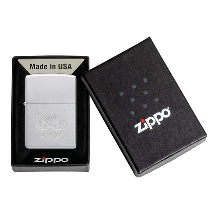 Zippo OWL silver Set
