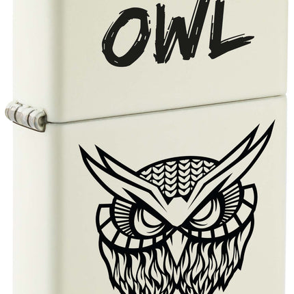 Zippo OWL white glow in the dark Set