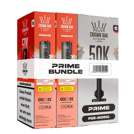 Al Fakher 50k Hypermax - Peach Ice